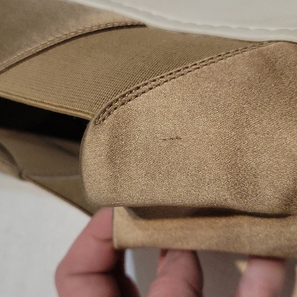 Vince Warren bronze platform shoe women's 8.5 - Picture 9 of 10